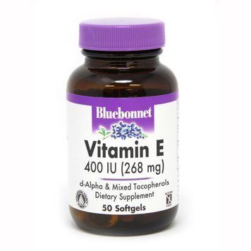 Вітаміни та мінерали Bluebonnet Nutrition Natural Vitamin E 400 IU, 50 капсул CN5157 фото