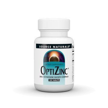 Цинк з міддю Source Naturals OptiZinc, 120 таблеток CN12578 фото