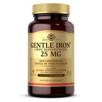 Вітаміни та мінерали Solgar Gentle Iron 25 mg, 180 вегакапсул CN12396 фото