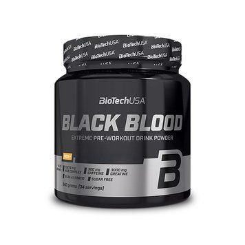Передтренувальний комплекс BioTech Black Blood NOX, 330 грам - Апельсин CN4965-3 фото