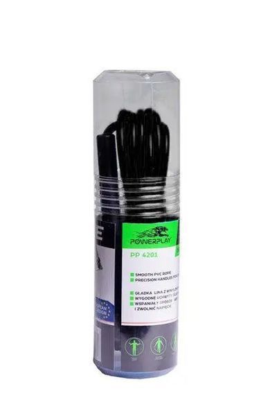 Скакалка Power Play 4201 2.8 м, Black CN11865 фото