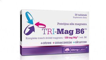 Вітаміни та мінерали Olimp Sport Nutrition TRI-Mag B6, 30 таблеток CN1548 фото