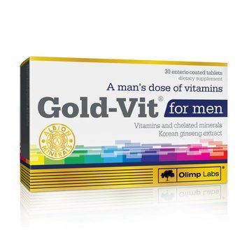Вітаміни та мінерали Olimp Sport Nutrition Gold Vit for Men, 30 капсул CN1847 фото