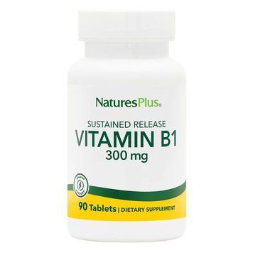 Вітаміни та мінерали Natures Plus Vitamin B1 300 mg, 90 таблеток CN11753 фото