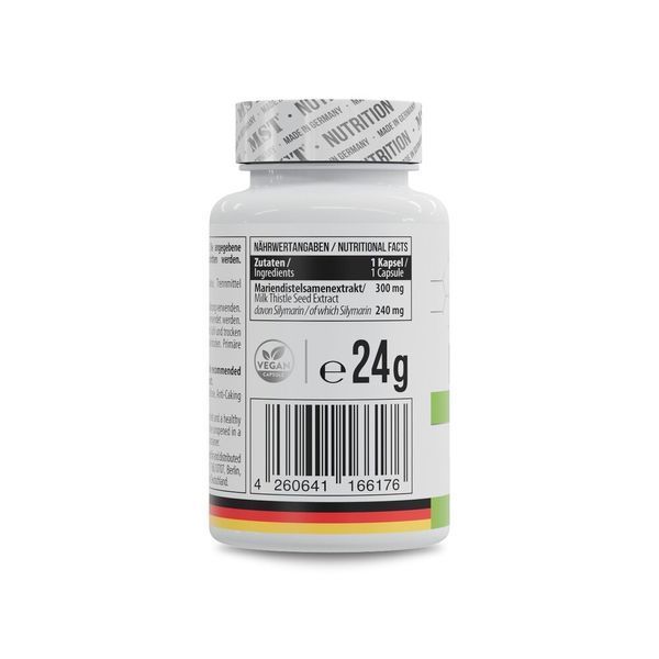 Розторопша MST Nutrition Milk Thistle 300 mg, 60 капсул для печінки та детоксикація CN16783 фото