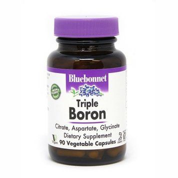 Вітаміни та мінерали Bluebonnet Nutrition Triple Boron 3 mg, 90 вегакапсул CN7898 фото