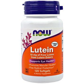 Натуральна добавка NOW Lutein 10 mg, 120 капсул CN3629 фото