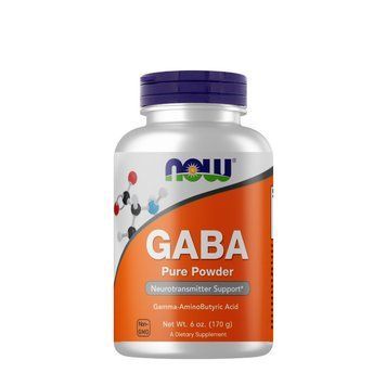 Амінокислота NOW GABA Powder, 170 грам CN4379 фото