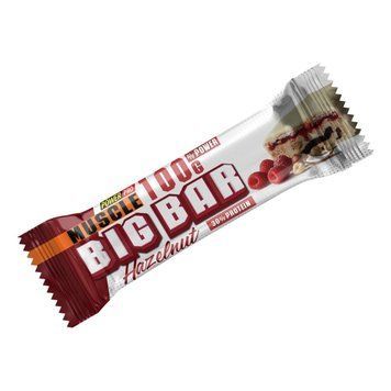Батончик Power Pro Muscle Big Bar 30% Protein, 100 грам - Фундук CN17414 фото