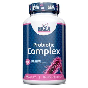 Пробіотики і пребіотики Haya Labs Probiotic Complex, 30 капсул CN12092 фото
