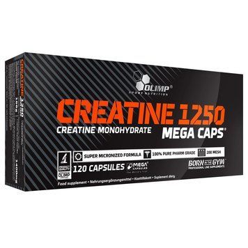 Креатин Olimp Sport Nutrition Creatine 1250 Mega Caps, 120 капсул CN302 фото