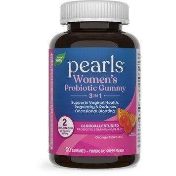 Жіночий пробіотик Nature's Way Pearls Probiotic Women's 3-in-1 Gummy, 50 желейок - Апельсин для жінок CN20599-1 фото