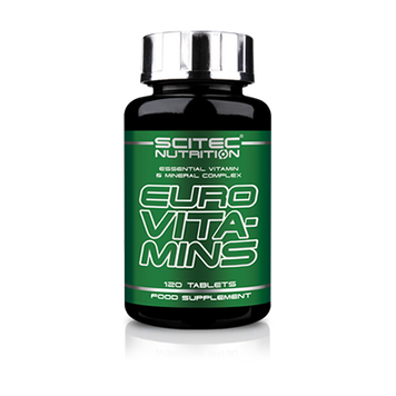 Вітаміни та мінерали Scitec Nutrition Euro Vita-Mins, 120 таблеток CN1273 фото