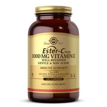 Вітаміни та мінерали Solgar Ester-C Plus Vitamin C 1000 mg, 180 таблеток CN6095 фото