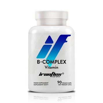 Комплекс вітамінів групи B IronFlex Vitamin B Complex, 90 вегакапсул CN20106-1 фото