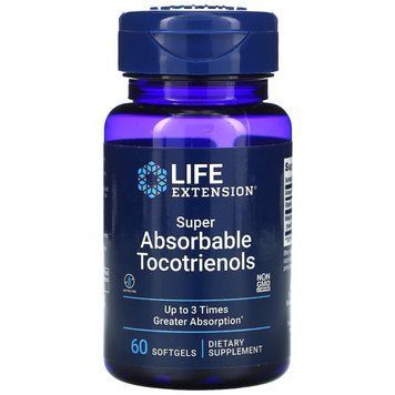 Вітаміни та мінерали Life Extension Super Absorbable Tocotrienols, 60 капсул CN11394 фото
