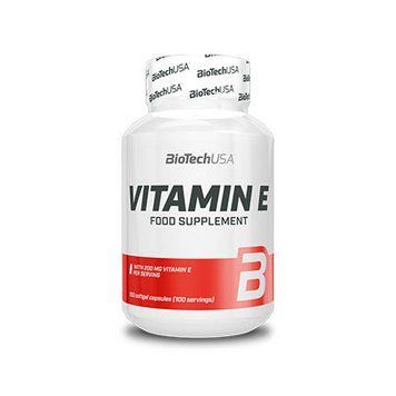 Вітаміни та мінерали BioTech Vitamin Е 300 mg, 100 капсул CN1872 фото