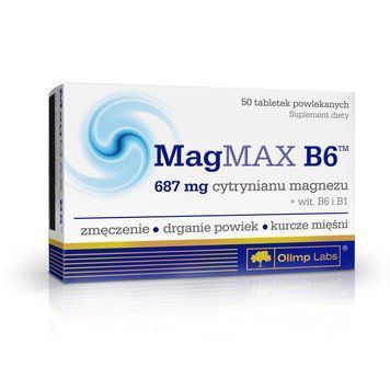 Вітаміни та мінерали Olimp Sport Nutrition Mag MAX B6, 50 таблеток CN5960 фото