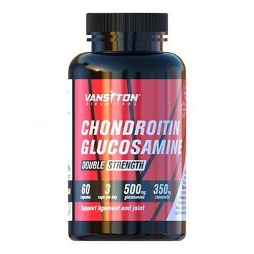 Препарат для суглобів і зв'язок Vansiton Chondroitin Glucosamine, 60 капсул CN10431 фото
