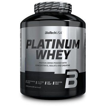 Сироватковий протеїн BioTech Platinum Whey, 2 кг - Білий шоколад-малина CN20440-3 фото