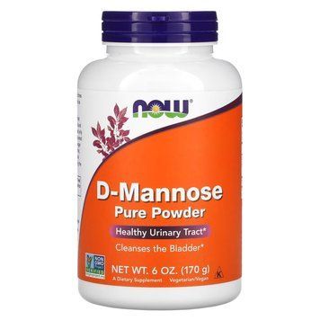 Натуральна добавка NOW D-Mannose Powder, 170 грам CN10548 фото