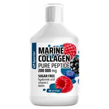 Препарат для суглобів і зв'язок Sporter Marine Collagen, 500 мл - Ягоди CN7393-1 фото