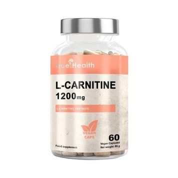 L-карнітин True Health L-Carnitine 1200 mg, 60 вегакапсул CN20108-1 фото