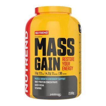 Гейнер Nutrend Mass Gain, 2.21 кг - Бісквіт CN8593-7 фото